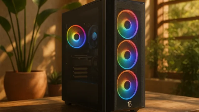 Gabinete Gamer MSI MAG Forge M100A com 4 Fans RGB e Acrílico