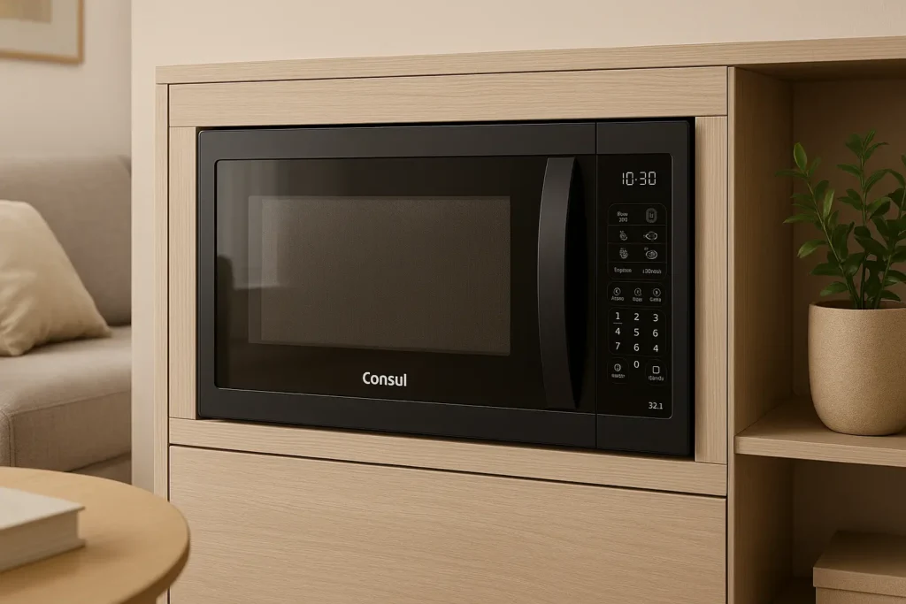 Micro-ondas Consul 32L de Embutir com Menu Fácil