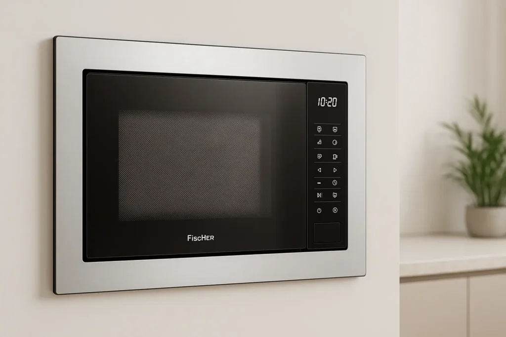 Fischer Forno Micro-Ondas Embutir 25L Fit Line Inox