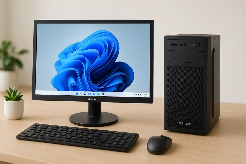 Computador Mancer Intel i7 com SSD 480GB e Monitor 19"