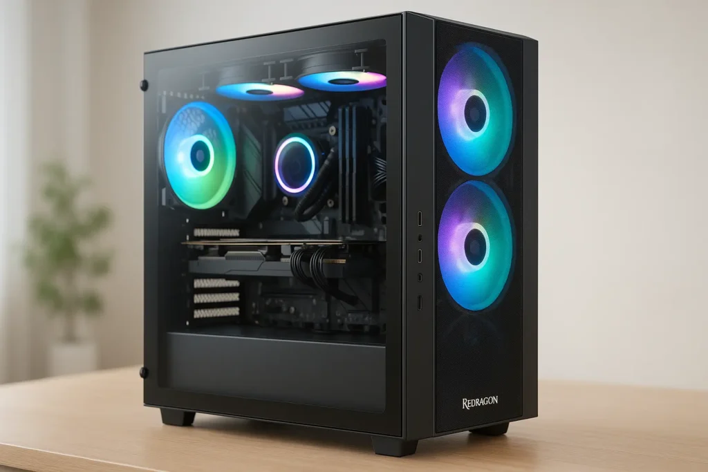 Gabinete Redragon Wideload Extreme: Vidro Panorâmico e USB Tipo C