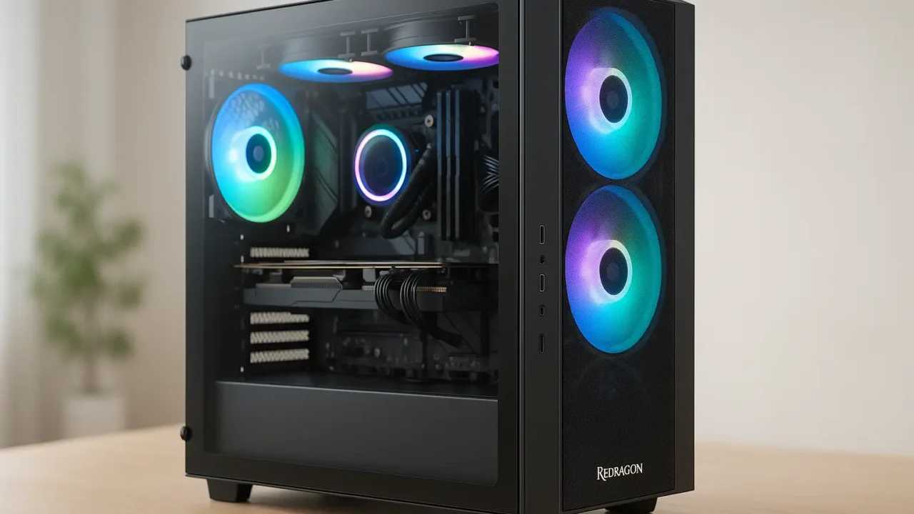 Gabinete Redragon Wideload Extreme: Vidro Panorâmico e USB Tipo C