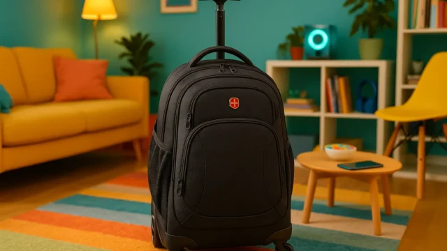 Mochila Swissport com Rodinhas: versatilidade e segurança