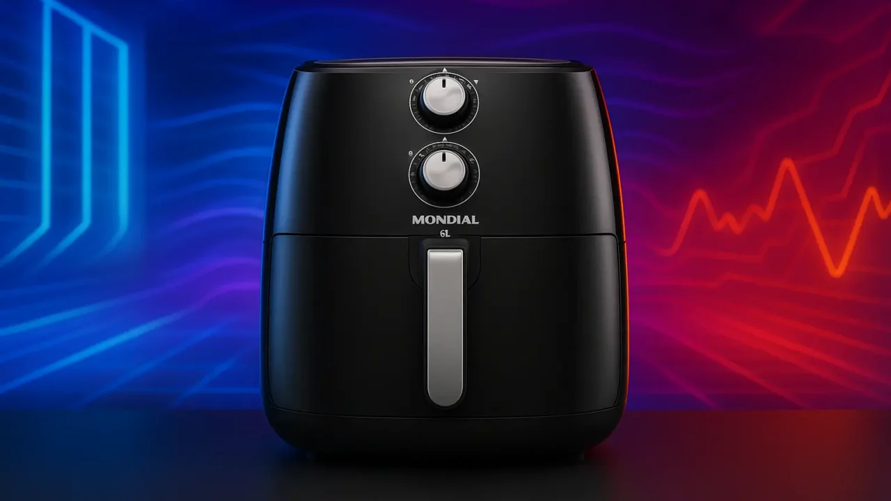 Air Fryer Mondial 6L: potência e praticidade na cozinha