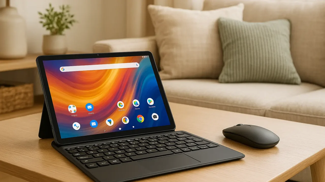 Tablet 10,1 Polegadas SCOTEEP com Teclado e Mouse