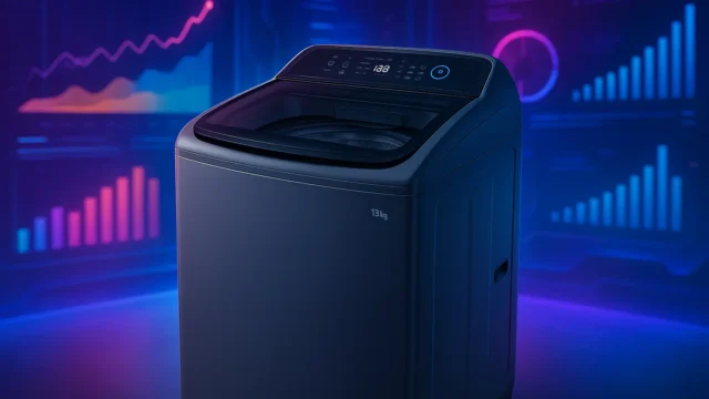 Lavadora Midea 13kg surpreende nos testes