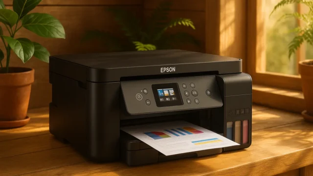 Epson EcoTank L6270: Impressão Colorida com Economia e Conectividade
