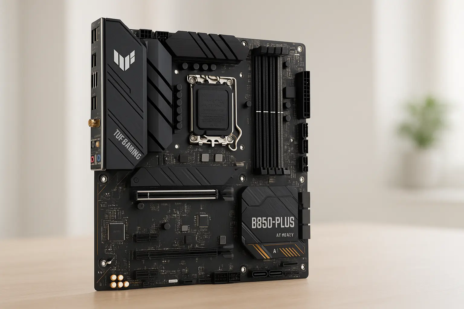 ASUS TUF Gaming B850-PLUS WiFi: Potência, AI Ready e DDR5