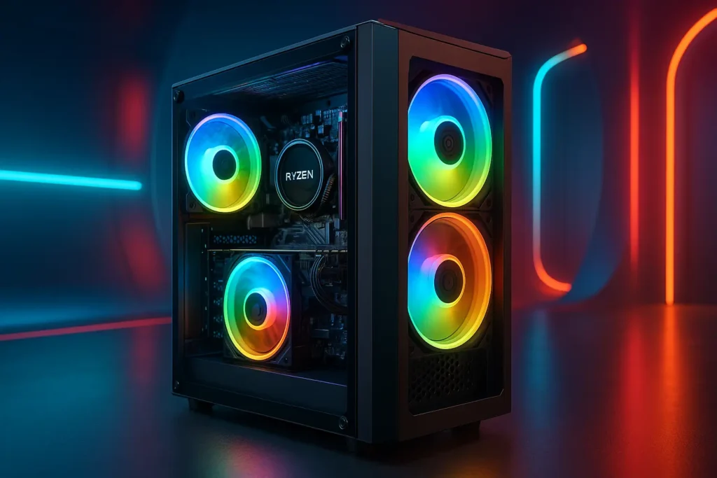 PC Gamer AMD Ryzen 5 5600GT com 16GB, SSD 480GB e Vega 7