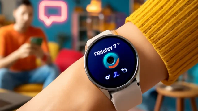Samsung Galaxy Watch7 40mm LTE: Galaxy AI, Tela de Cristal de Safira, Monitoramento Avançado de Saúde