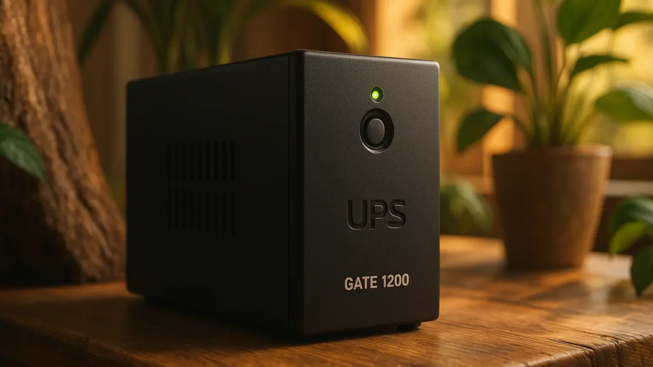 Nobreak UPS Gate 1200 TS Shara: compacto e ideal para portões automáticos