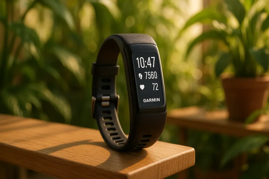 Garmin vivosmart HR: Monitoramento cardíaco e notificações inteligentes