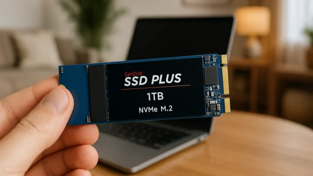 SSD Sandisk Plus 1TB NVMe M.2 — Alta Velocidade e Confiabilidade