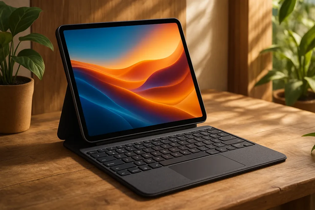 Capa Teclado Bettdow iPad Air 13” e Pro 12.9” com LCD