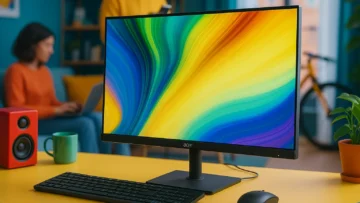 Monitor Acer Vero RL242Y EYII: IPS Ultrafino com SRGB 99%