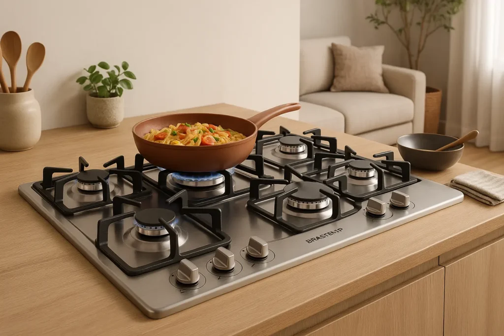 Cooktop Brastemp 5 Bocas com Acendimento Automático