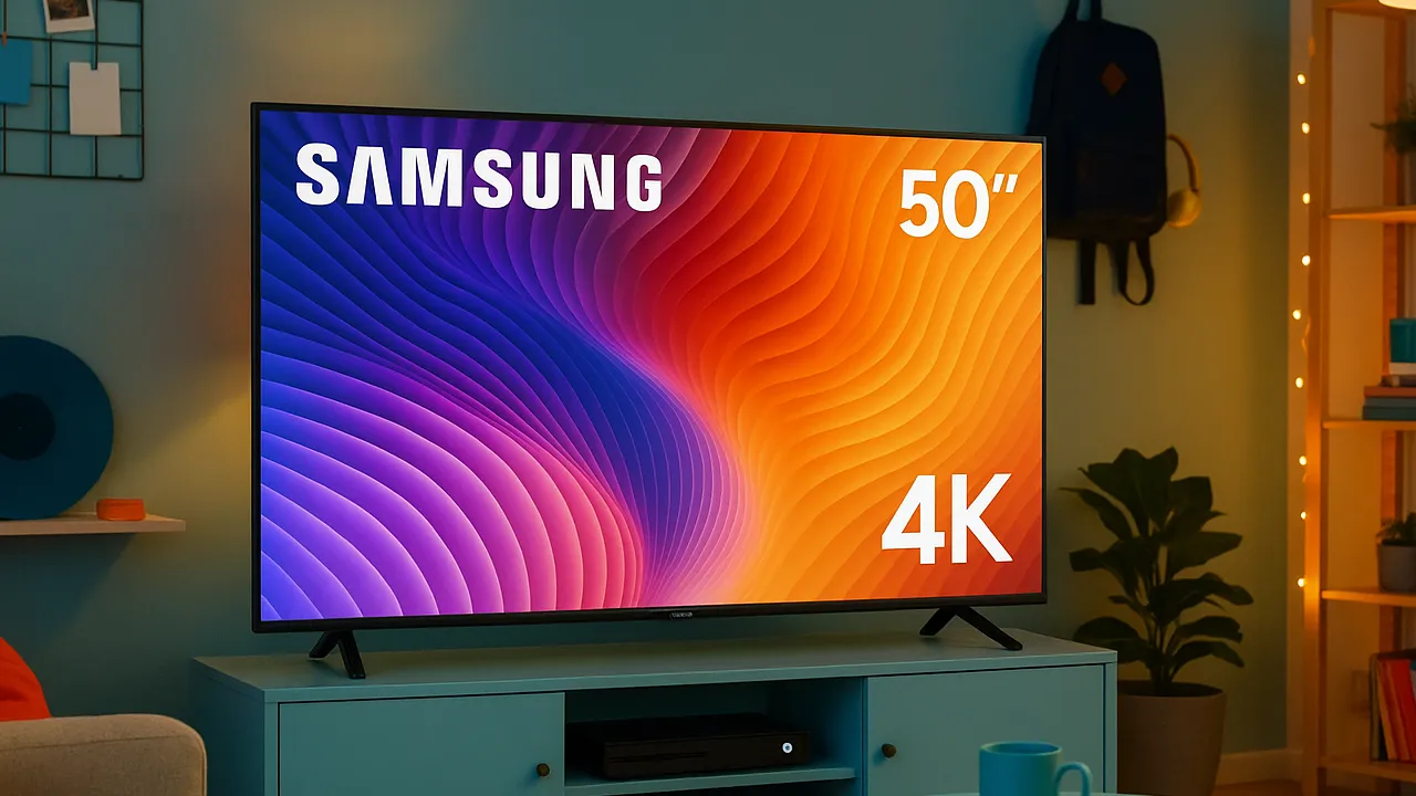 Guia de Compra: 5 Melhores Smart TV Samsung 50 4K de 2025