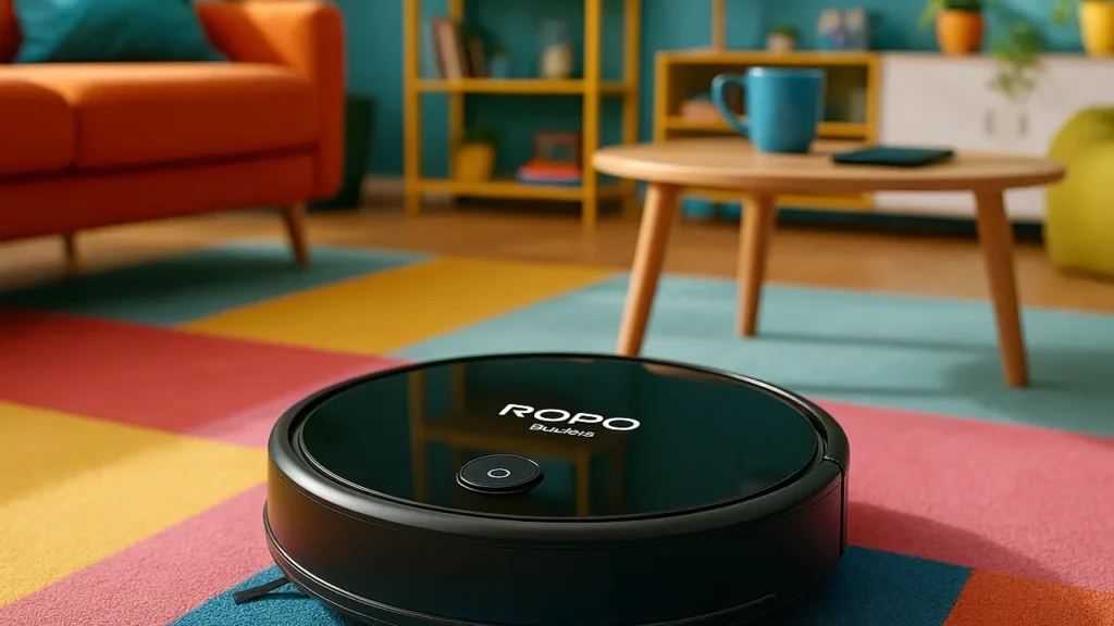 Robô Aspirador Ropo Glass 3: Limpeza com UV e Automação