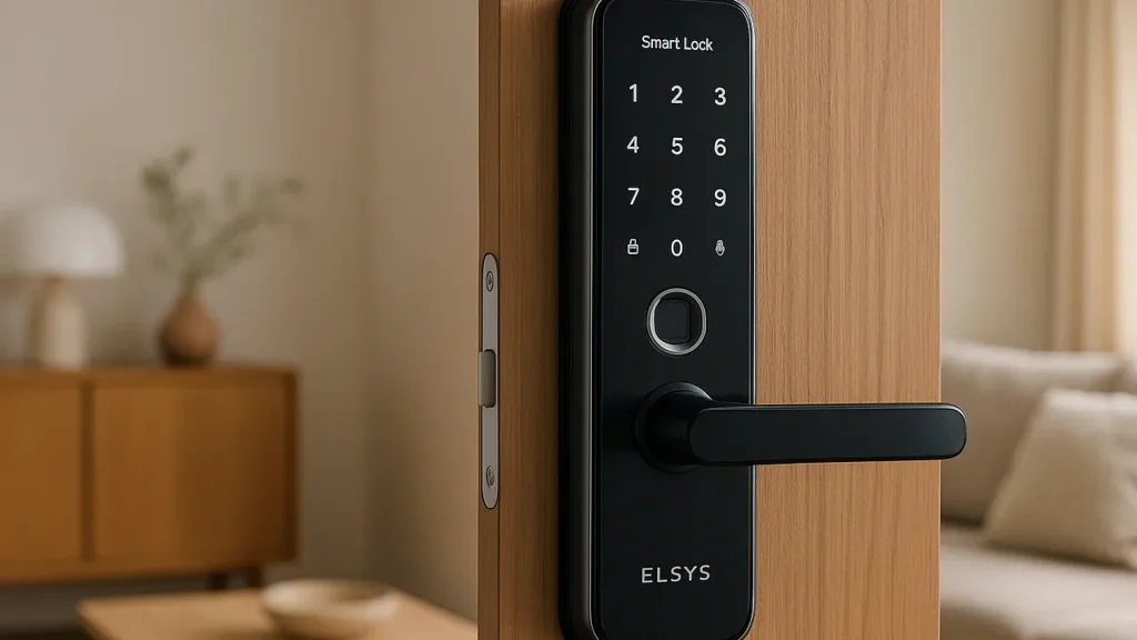 Fechadura Digital Elsys ESF-DE2000B com Biometria