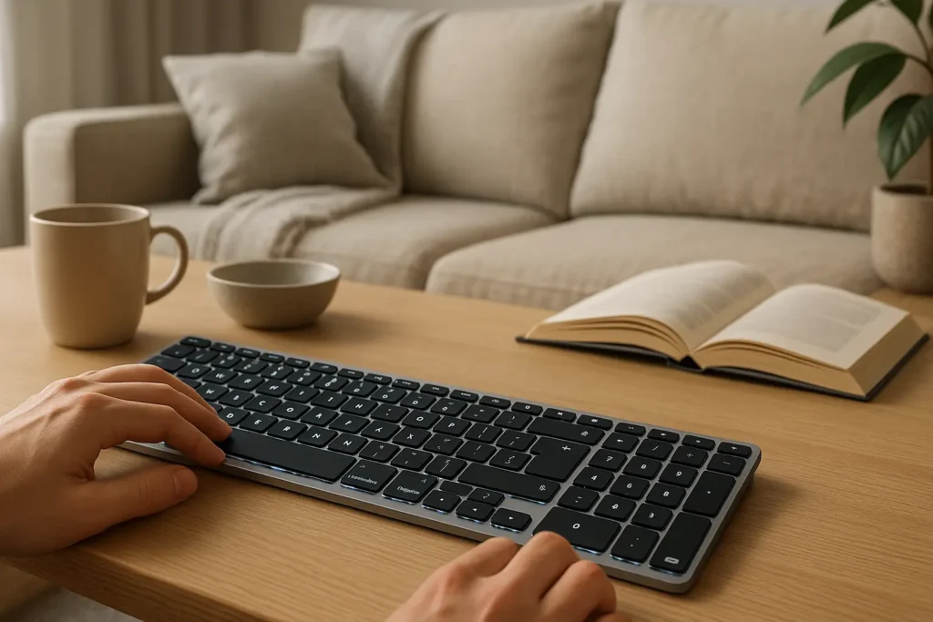 Satechi Teclado Slim X3 Bluetooth com Teclas Iluminadas