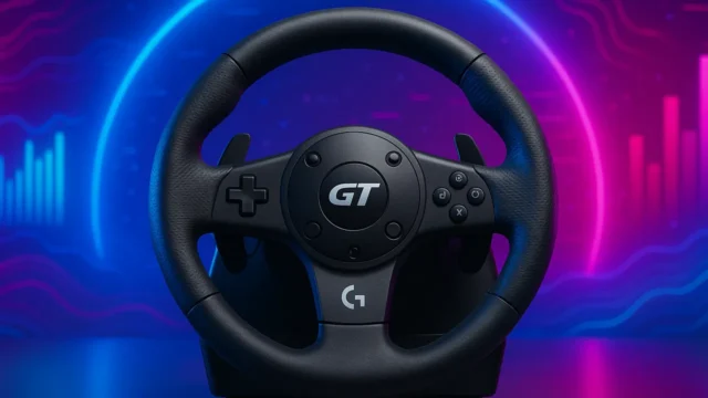 5 Volantes Logitech Driving GT com Garantia e Suporte VIP