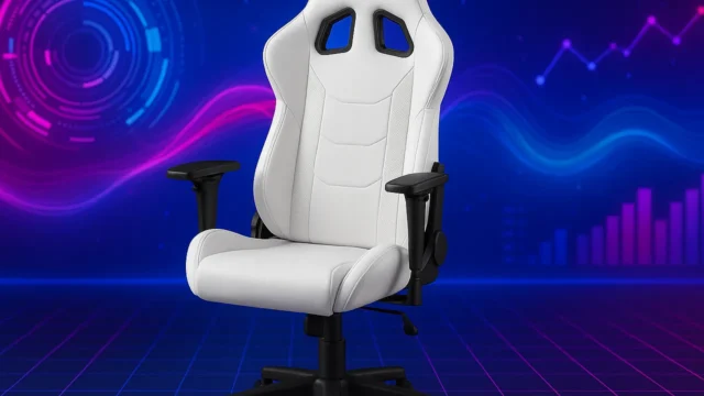 Cadeira Gamer Comet Branca CGC20B Vinik com Ajustes Avançados