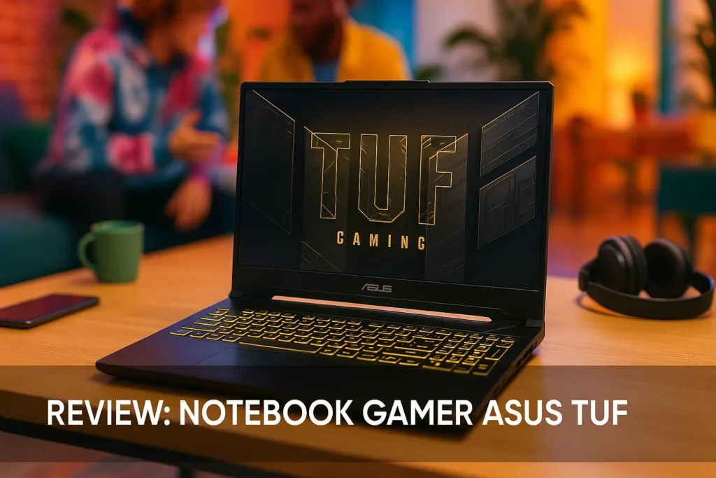 Notebook Gamer ASUS TUF F15: Desempenho e Durabilidade em Alta Performance