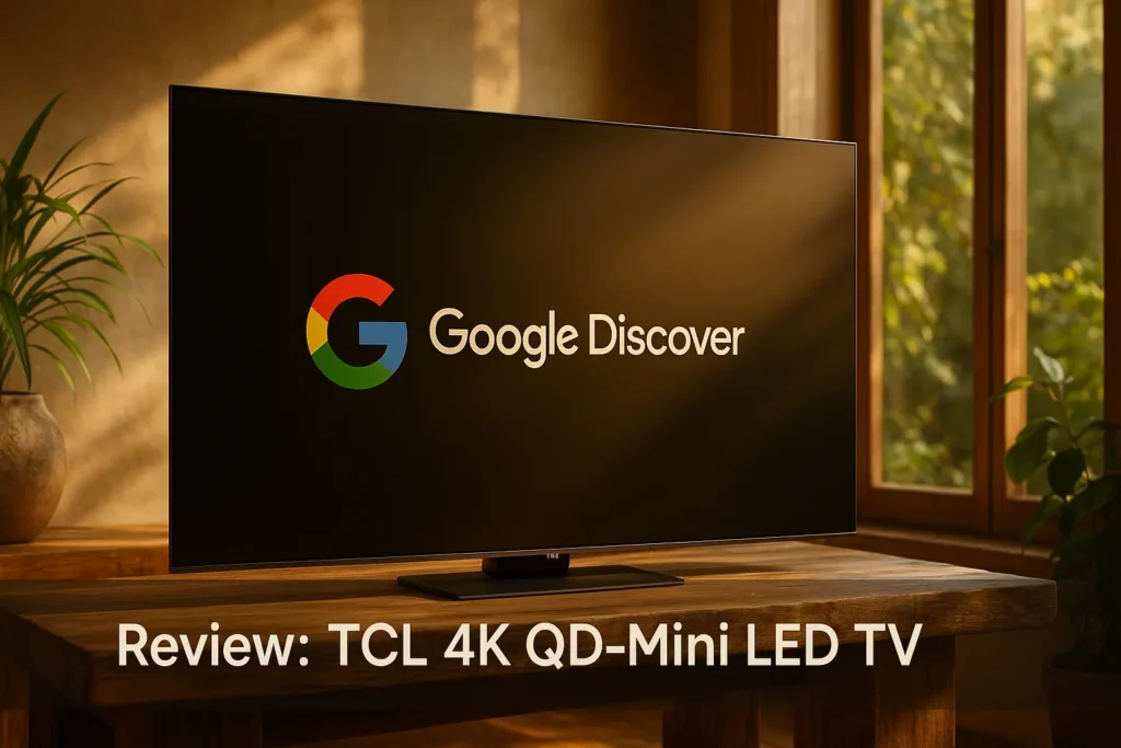 TCL 75” C6K: qualidade premium e som imersivo