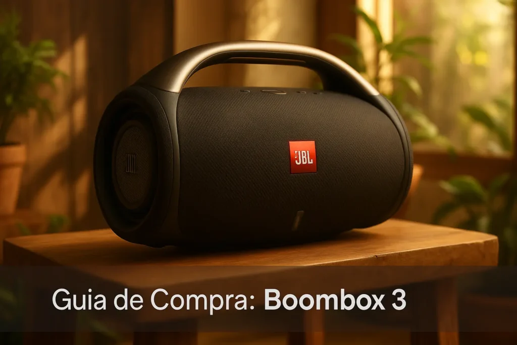 Guia de Compra: 5 Melhores Boombox 3 com Alta Potência e Desempenho