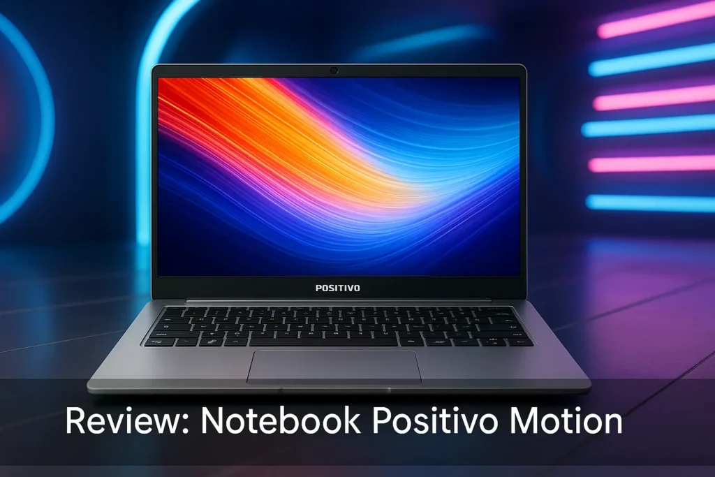 Notebook Positivo Motion Gray Q4128C: Praticidade e Desempenho para o Dia a Dia