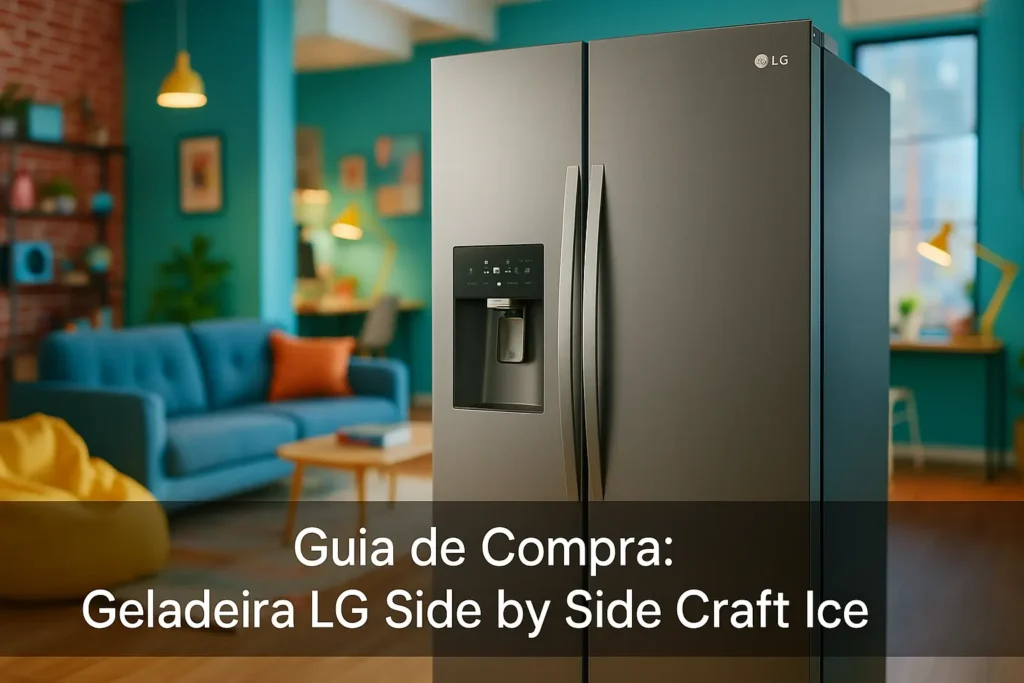 Guia Atualizado: 5 Geladeiras LG Side by Side Craft Ice