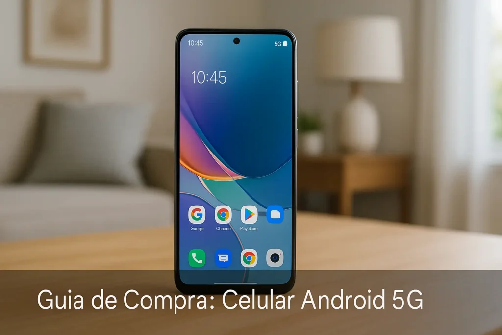 Guia de Compra: 5 Melhores Celulares Android 5G para 2025