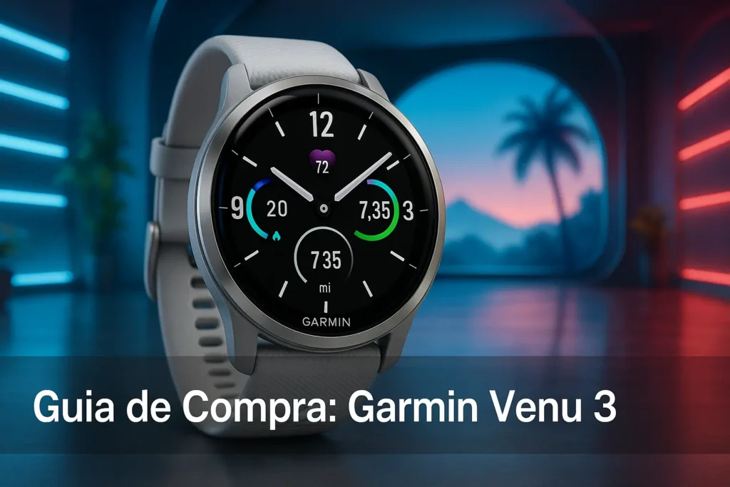 Guia de Compra: 5 Melhores Pulseiras e Relógios Compatíveis com Garmin Venu 3
