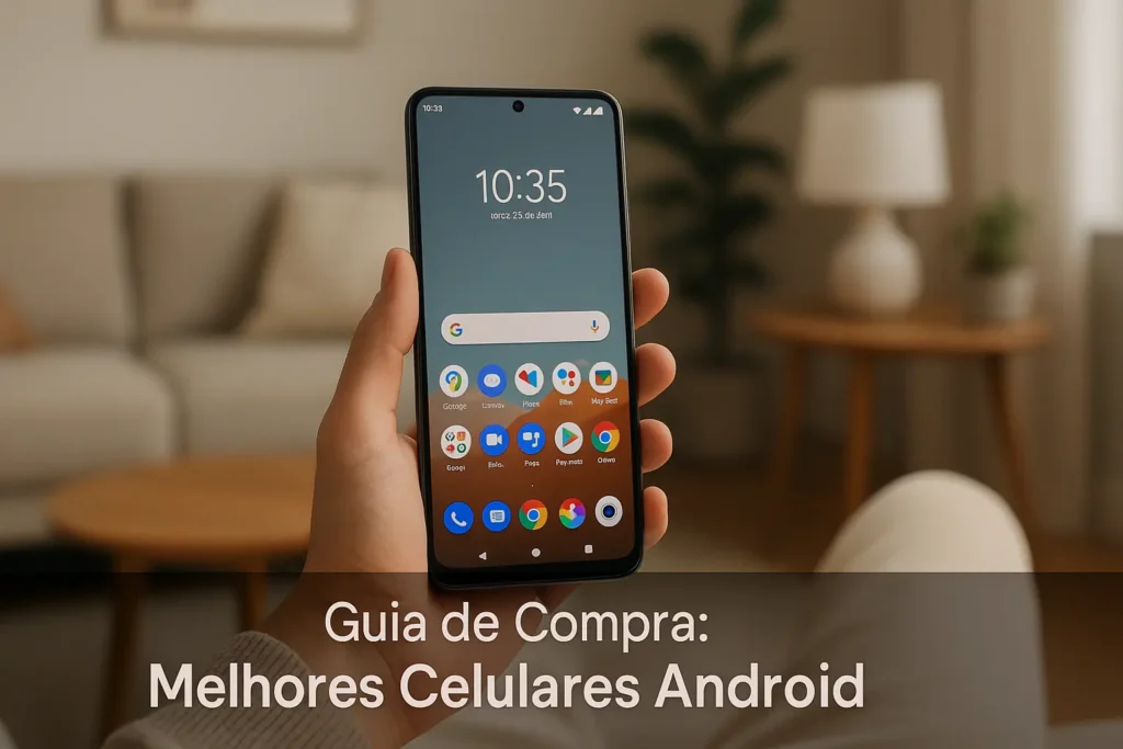 5 Celulares Android Melhores para Comprar em 2025