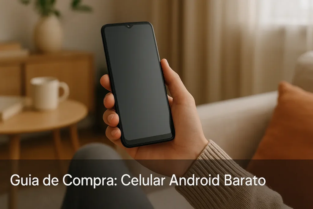 Guia de Compra: 5 Melhores Celulares Android Baratos em 2025