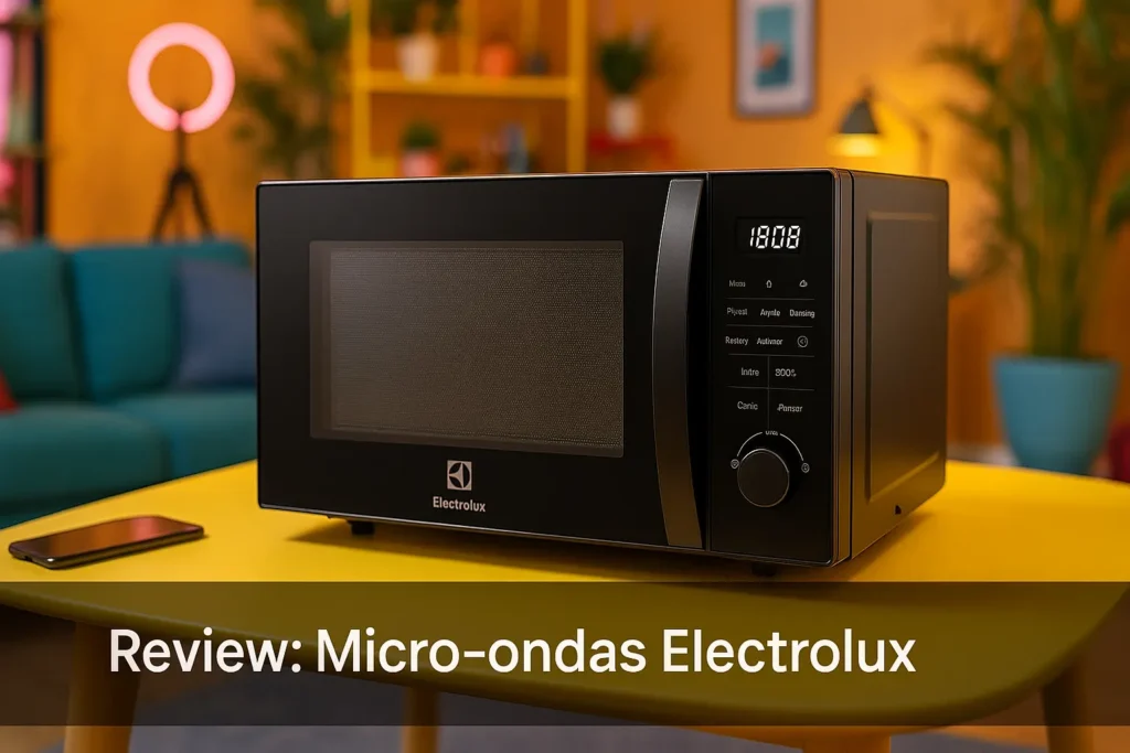 Micro-ondas Electrolux 34L ME3EP: Design Moderno e Funções Inteligentes