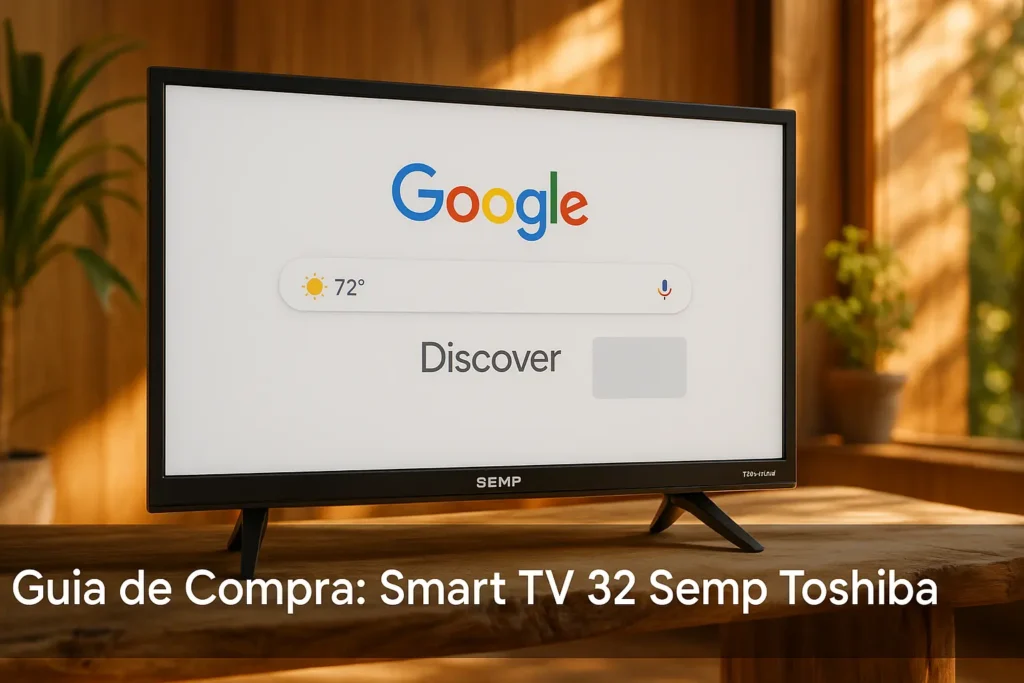 5 Smart TV 32 Semp Toshiba Disponíveis em Estoque Nacional Agora