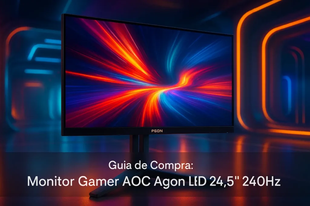 Top 5 Monitor Gamer AOC Agon LED 24.5 240Hz Selecionados Após Testes Rigorosos