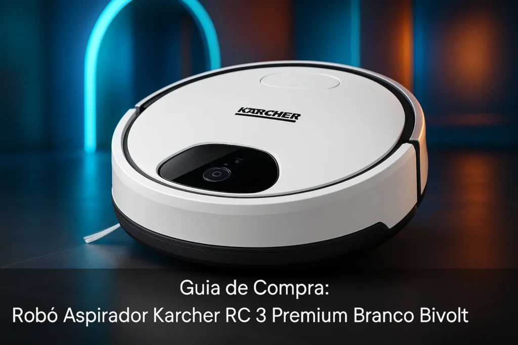 5 Robôs Aspiradores Karcher RC 3 Premium Disponíveis no Brasil