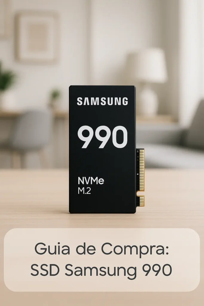 Guia de Compra: 5 Melhores SSD Samsung 990 com Estoque no Brasil