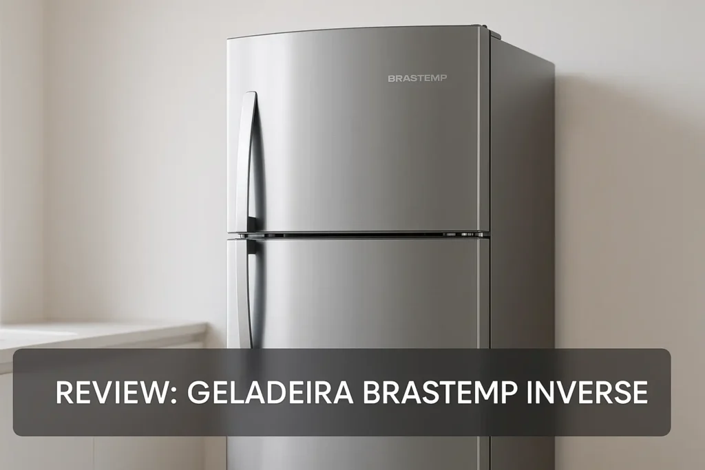 Brastemp Inverse 443L Evox: design moderno e economia de energia