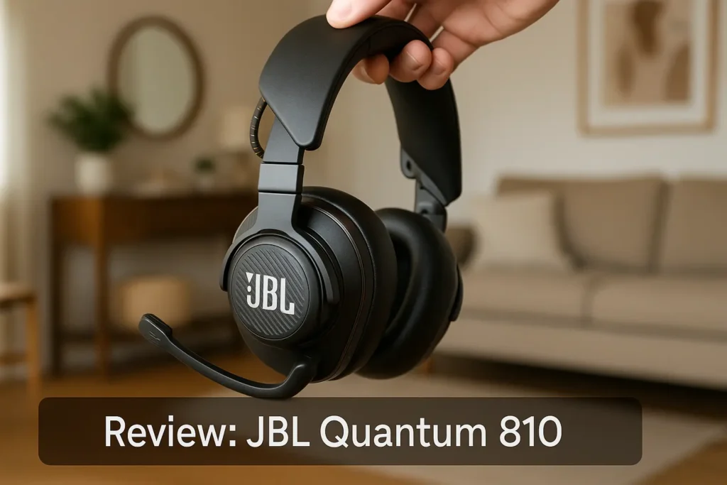 JBL Quantum 810: Som Imersivo e Cancelamento de Ruído Ativo