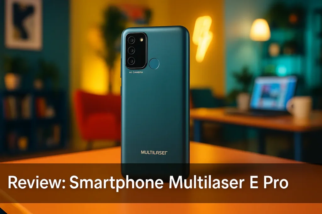 Smartphone Multilaser E Pro 4G: Básico com Android 11 e Dual Chip