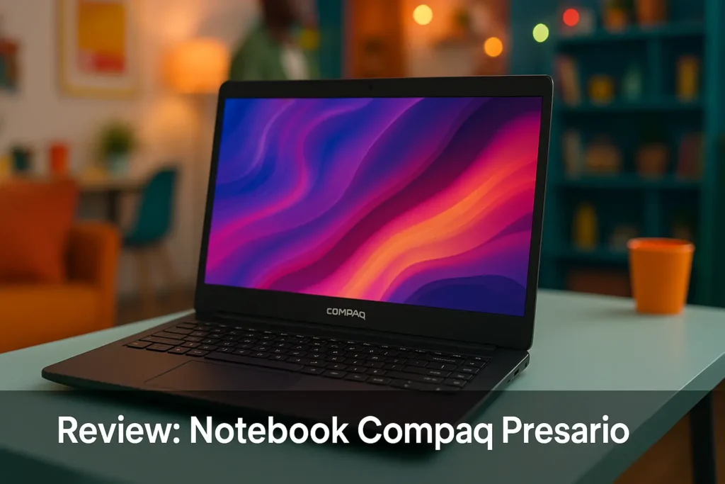 Compaq Presario 5110: Leve, Eficiente e com 15h de Bateria