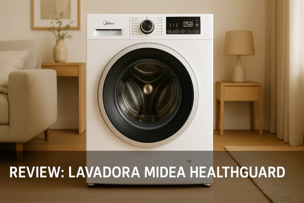 Lavadora Midea 13kg: silenciosa e potente