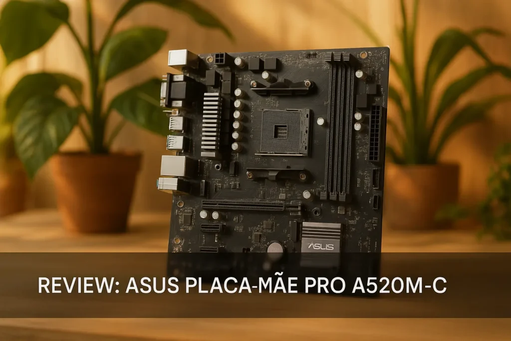 ASUS Pro A520M-C II surpreende nos testes?