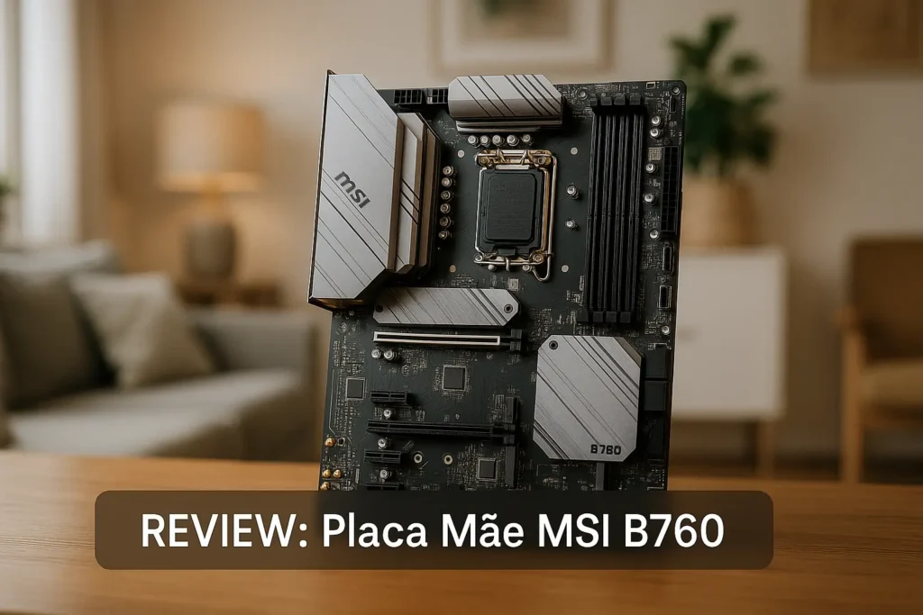 MSI B760 GAMING PLUS WIFI: Desempenho e Conectividade Avançada