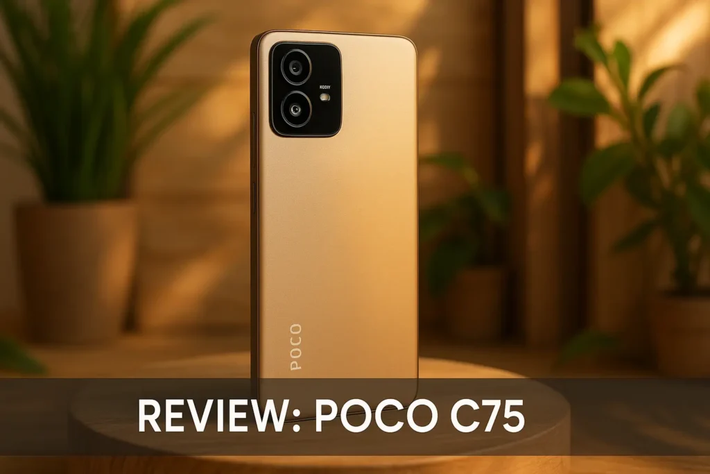 POCO C75 4G: ainda vale o custo?