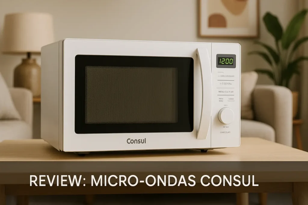 Micro-ondas Consul 32L de Embutir com Menu Fácil