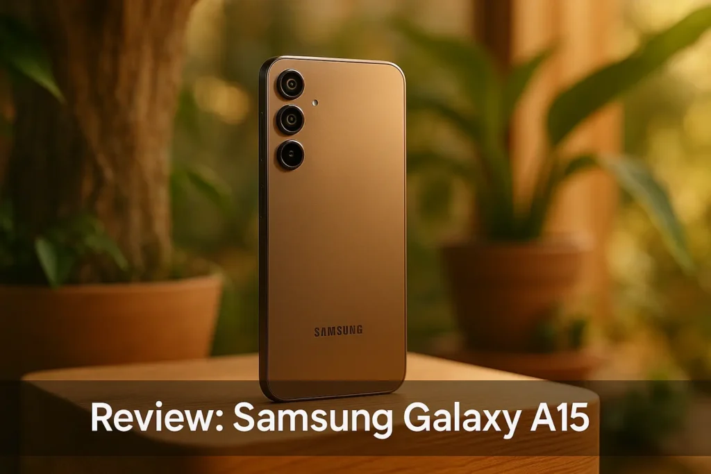 Galaxy A15 4G: desempenho com economia
